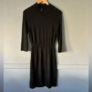 WHBM | mock neck | sweater | dress | small